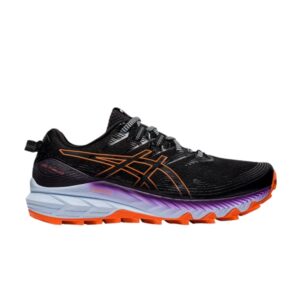 Baskets Wmns Asics Gel Trabuco 10 Noir Nova Orange Blanc 1012B173 001