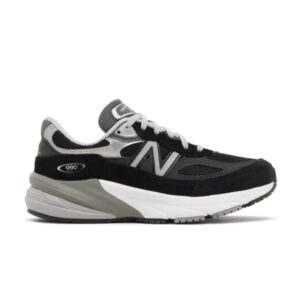 Baskets Wmns New Balance 990v6 Made in USA Noir Argent W990BK6