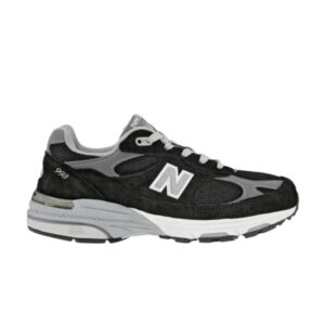 Baskets Wmns New Balance 993 Made In USA Noir Gris WR993BK