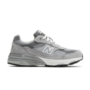 Baskets Wmns New Balance 993 Made In USA Wide Gris Jaune WR993GL D