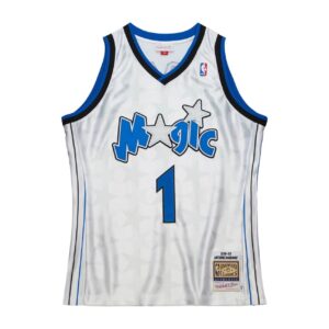 Maillot de basket-ball 1998-99 Orlando Magic Penny Hardaway # 1 Maillot blanc authentique Hardwood Classics 694189