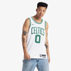 Maillot de basket-ball 2023-24 Boston Celtics Jayson Tatum #0 Swingman Association Edition Maillot blanc 695798