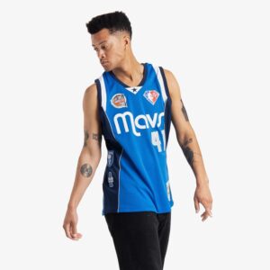 Maillot de basket-ball 2023 Dallas Mavericks Dirk Nowitzki #41 Limited Hall Of Fame Blue Jersey 691518