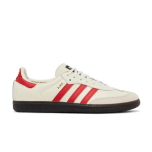Baskets Ajax x adidas Samba Homage Cream Gris IE7684