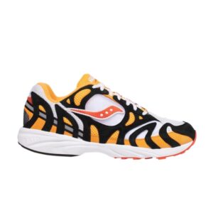 Baskets Bodega x Saucony Grid Azura 2000 Orange Noir S70491 1