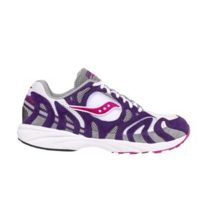 Bodega x Saucony Grid Azura 2000 Violet Gris Baskets S70491 2