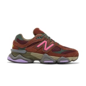 Baskets New Balance 9060 Bourgogne Rose U9060BUR