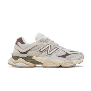 New Balance 9060 Gris Matière Timberwolf Baskets Blanc U9060FNA