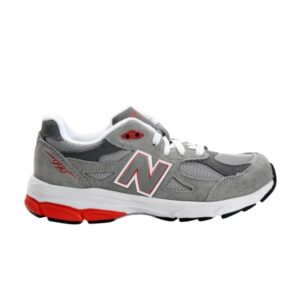 Baskets New Balance 990v3 Big Kid Gris Rouge Vert KJ990GFG