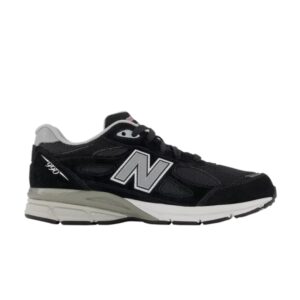 Baskets New Balance 990v3 Big Kid Wide Noir Gris Rose GC990BS3 W