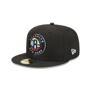 New Era Brooklyn Nets 59FIFTY 2023 City Edition NBA Casquette ajustée noir 689745