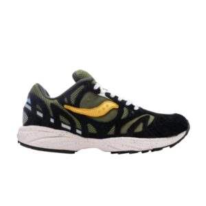 Baskets Saucony Grid Azura 2000 Noir Jaune S70491 11