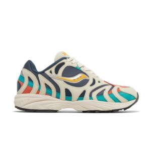 Baskets Saucony Grid Azura 2000 Changing Tides Blanc S70644 3