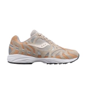 Baskets Saucony Grid Azura 2000 Premium Beige Argent S70714 1