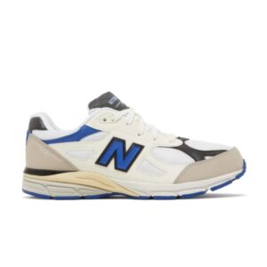 Baskets Teddy Santis x New Balance 990v3 Big Kid Blanc Bleu Blanc GC990WB3