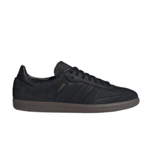 Baskets adidas Samba Core Black Gum Bleu IG1237
