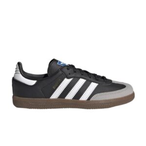 adidas Samba OG J Noir Blanc Gomme Gris GZ8349
