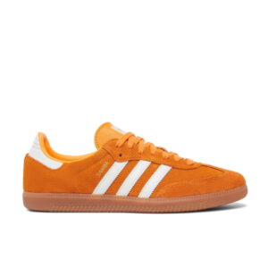 adidas Samba OG Orange Rush Gum Baskets Blanc HP7898
