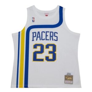 Maillot de basket-ball 2003-04 Indiana Pacers Ron Artest #23 Swingman Hardwood Classics Maillot blanc 696377