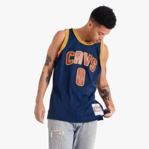 Maillot de basket-ball 2015-16 Cleveland Cavaliers Kevin Love # 0 Swingman Hardwood Classics Navy Jersey 695966