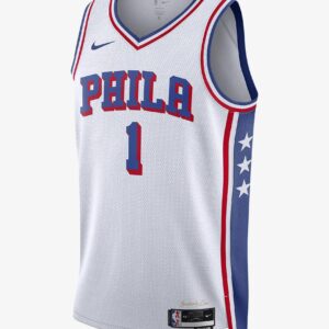 Maillot de basket-ball 2023-24 Philadelphia 76ers James Harden #1 Swingman Association Edition Maillot blanc 695631