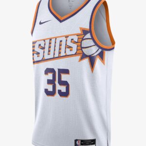 Maillot de basket-ball 2023-24 Phoenix Suns Kevin Durant #35 Swingman Association Edition Maillot blanc 695741