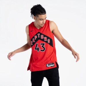 Maillot de basket-ball 2023-24 Toronto Raptors Pascal Siakam #43 Swingman Icon Edition Maillot rouge 696572