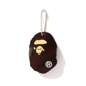 Porte-clés BAPE Ape Head Porte-clés Marron marron 698193