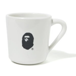 Tasse tête de singe BAPE blanc blanc 699363