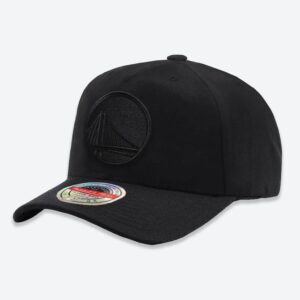 Mitchell & Ness Golden State Warriors All-Black Classic Stretch NBA Snapback Chapeau Noir 697943