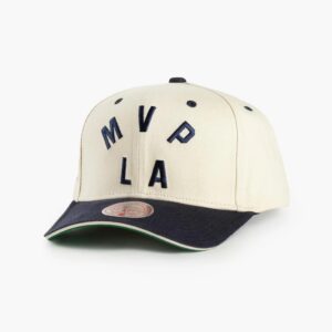 Mitchell & Ness Los Angeles Lakers MVP LA Pro Crown NBA Snapback Chapeau Blanc 698397