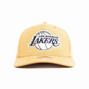 Mitchell & Ness Los Angeles Lakers Off Court Classic NBA Snapback Chapeau Jaune 698407