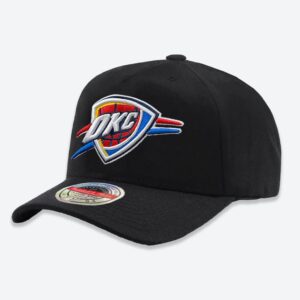 Mitchell & Ness Oklahoma City Thunder Classic Stretch NBA Snapback Chapeau Noir 698873