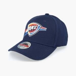 Mitchell & Ness Oklahoma City Thunder Team Ground 2.0 NBA Snapback Chapeau Bleu 698875