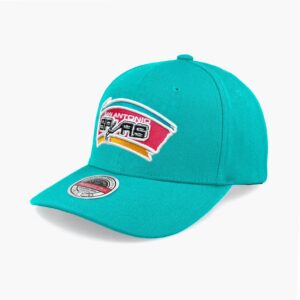 Mitchell & Ness San Antonio Spurs Team Ground 2.0 NBA Snapback Casquette Turquoise 699269