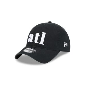 New Era Atlanta Hawks 9TWENTY 2024 City Edition NBA Strapback Chapeau Noir 697292