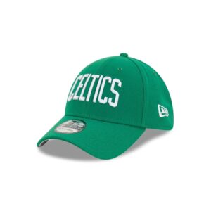 New Era Boston Celtics 39THIRTY WordMark NBA Casquette ajustée Vert 697332