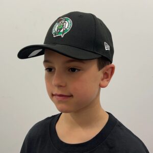New Era Boston Celtics 940 Casquette réglable NBA pour enfants Noir 699484