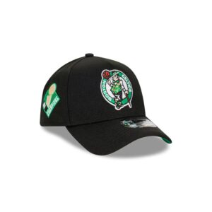 Casquette Snapback New Era Boston Celtics 9FORTY A-Frame Champs NBA Noir 697459