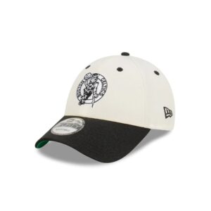 Casquette Snapback NBA New Era Boston Celtics 9FORTY bicolore blanc 697325