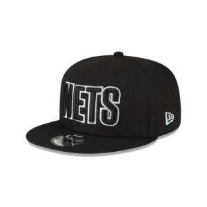 Casquette Snapback NBA New Era Brooklyn Nets 9FIFTY 2023 Statement Edition Noir 699136