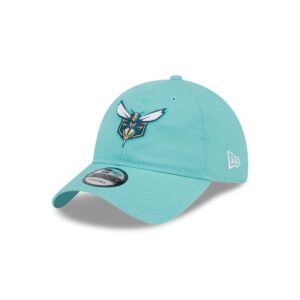New Era Charlotte Hornets 9TWENTY Alternate 2024 City Edition NBA Strapback Chapeau Turquoise 697526