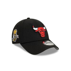 New Era Chicago Bulls 6 Time Champions 9FORTY NBA Casquette Snapback Noir 697758