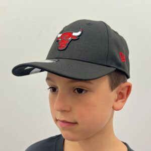 New Era Chicago Bulls 940 Casquette réglable NBA pour enfants Noir 699482
