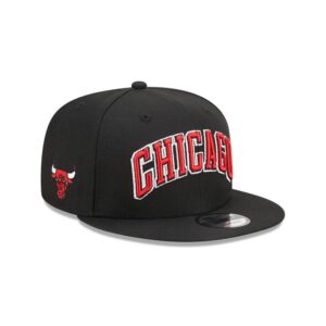 Casquette Snapback NBA New Era Chicago Bulls 9FIFTY 2024 Statement Edition Noir 697711