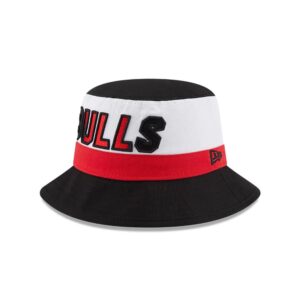 Panama New Era Chicago Bulls Back Half NBA Bucket Hat Noir-Rouge-Blanc 697893