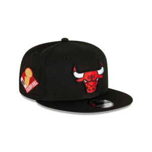 Casquette Snapback New Era Chicago Bulls Champs 9FIFTY NBA Noir 697695