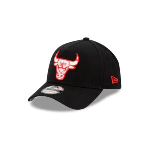 New Era Chicago Bulls Precision 9FORTY A-Frame NBA Snapback Casquette Noir 697803
