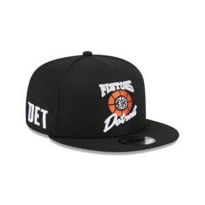 New Era Detroit Pistons 9FIFTY Alternate 2024 City Edition NBA Snapback Casquette Gris 698013