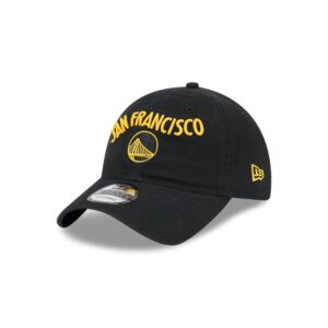 New Era Golden State Warriors 9TWENTY 2024 City Edition NBA Strapback Chapeau Noir 698065